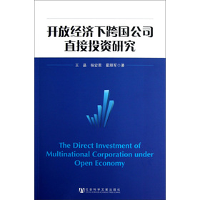 开放经济下跨国公司直接投资研究