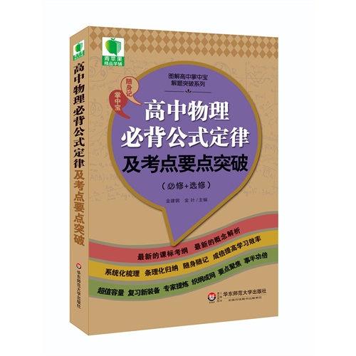 青苹果精品学辅3期  高中物理必背公式定律及考点要点突破（必修+选修）