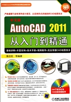 中文版AutoCAD2011从入门到精通(附光盘完全适用2011最新版)