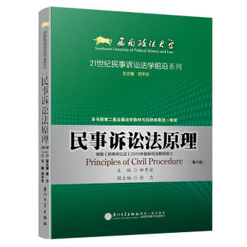 民事诉讼法原理（第六版）/21世纪民事诉讼法学前沿