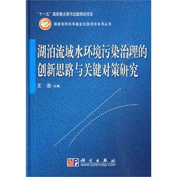 湖泊流域水环境污染治理的创新思路与关键对策研究