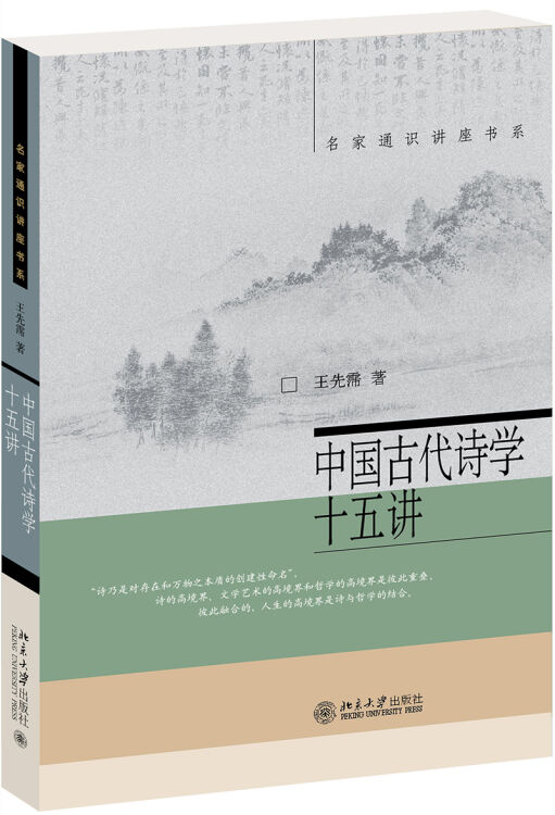 中国古代诗学十五讲