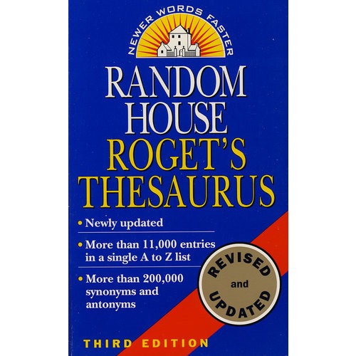 Random House Roget’s Thesaurus罗盖特英语词库