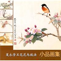 夏永学工笔花鸟技法小品集