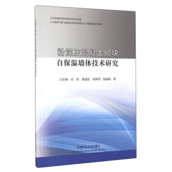 粉煤灰混凝土砌块自保温墙体技术研究