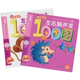 魔法早教创意测：魔法早教-左右脑开发100图.0岁（全套2册）