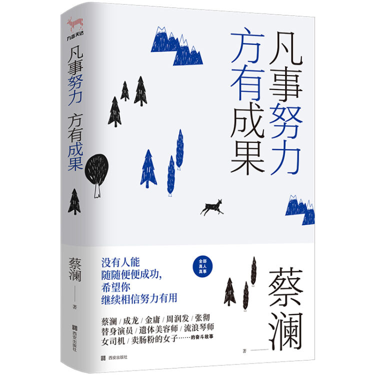 凡事努力 方有成果(对于怎样才能成功，蔡澜的答案总是——努力！全部真人真事)