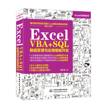 Excel VBA+SQL 数据管理与应用模板开发