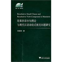 结果补语小句理论与现代汉语动结式相关问题研究