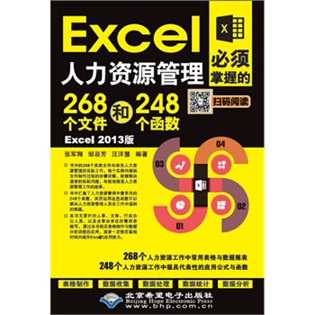 EXCEL人力资源管理必须掌握的268个文件和248个函数：EXCEL2013版