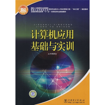 国家人力资源与社会保障部、国家工业和信息化部信息专业技术人才知识更新工程（“653工程”）指定教材 计算机应用基础与实训