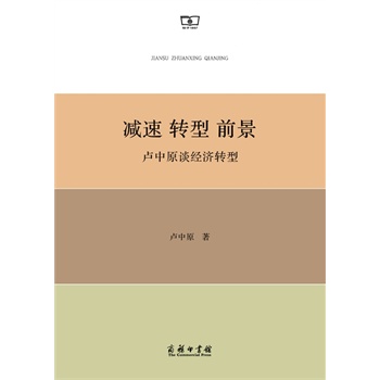 减速 转型 前景：卢中原谈经济转型