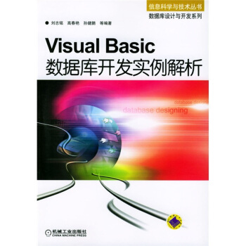 visual  basic 数据库开发实例解析(含光盘)