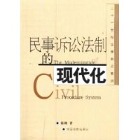 民事诉讼法制的现代化/二十一世纪法学热点系列