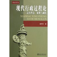 现代行政过程论：法治理念、原则与制度——宪政论丛