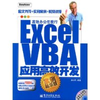 Excel VBA应用高效开发：案例精华版（附光盘）