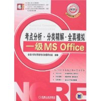 一级MS Office(2008年版新大纲)(附盘)-全国计考考点分析•分类精