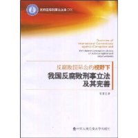 反腐败国际公约视野下我国反腐败刑事立法及其完善