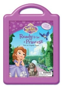Sofia the First Ready to be a Princess: Book and Magnetic Playset Hardcover 