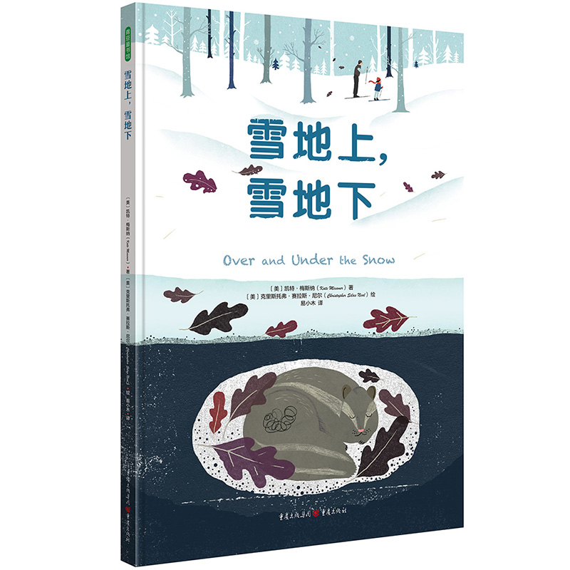 雪地上，雪地下