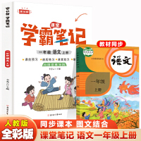 一年级上册语文 小学教材全解 学霸课堂笔记 同步人教版教材家长帮解读