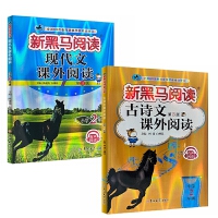 新黑马现代文课外阅读+古诗文课外阅读 2年级 2023年版（套装2册）