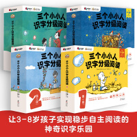 三个小小人识字分级阅读·全四级（全40册，依据语文课标，遵循儿童心智发展，实现可看、可听、可读、可互动立体式场景化阅读，搭配学习工具包，实现稳步自主阅读）